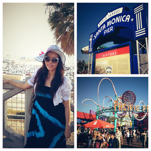 Tie-Dyed Turquoise | PSLily Boutique - A Fashion & Personal Style Blog. Santa Monica Beach.