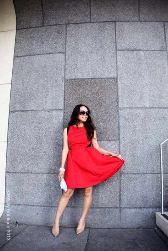 Apple Red, Instagram: @pslilyboutique, Pinterest, Los Angeles fashion blogger, top fashion blog, best fashion blog, fashion & personal style blog, travel blog, travel blogger, LA Fashion Blogger, Red Prabal Gurung Dress, Spring & Summer 2014 outfit ideas, 4-17-2014