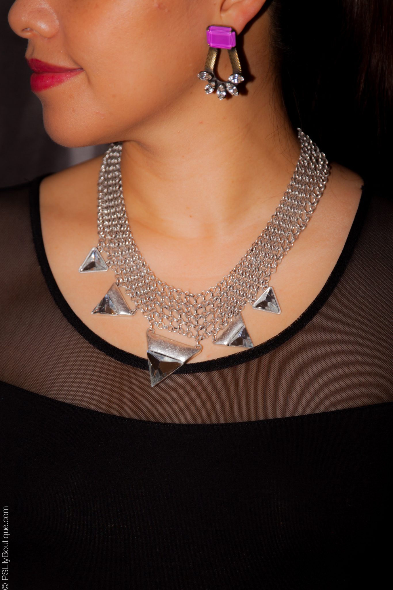 Illumina | Instagram pslilyboutique, los angeles fashion blogger, necklace, earring