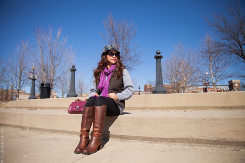 Instagram- @pslilyboutique-fashion-blogger-something-special-plaid-fedora-hat-jockey-black-leggings