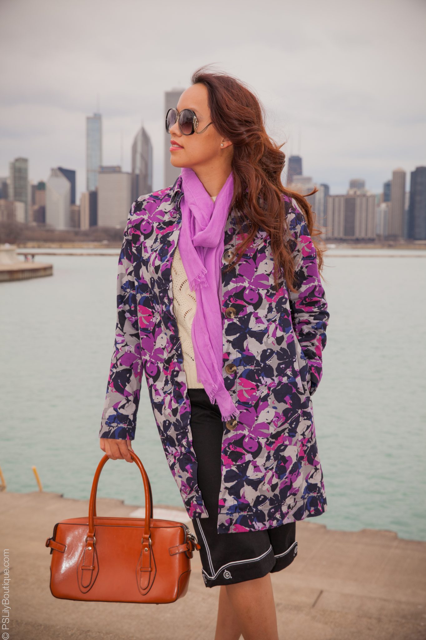 Floral Trench | PSLily Boutique