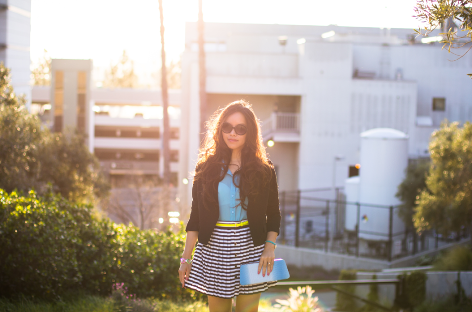 Gradient Stripes | pslilyboutique , Instagram @pslilyboutique, los angeles fashion blogger