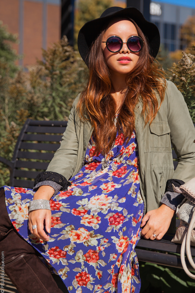 instagram-pslilyboutique-los-angeles-fashion-blogger-blog-smith-cult-the-warning-lip-lacquer-purple-rose-print-chiffon-dress-anorak-jacket-ootd-lookbooknu-peace-out-10-16-16