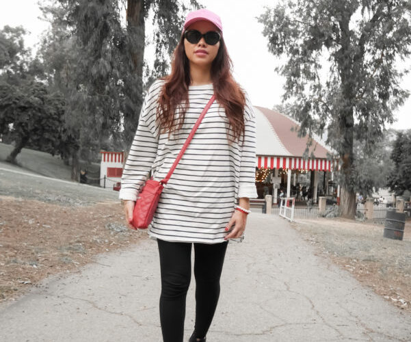 Instagram: @pslilyboutique, Pinterest, Los Angeles fashion blogger, top fashion blog, best fashion blog, fashion & personal style blog, travel blog, LA fashion blogger, feeling merry, Black white stripes top