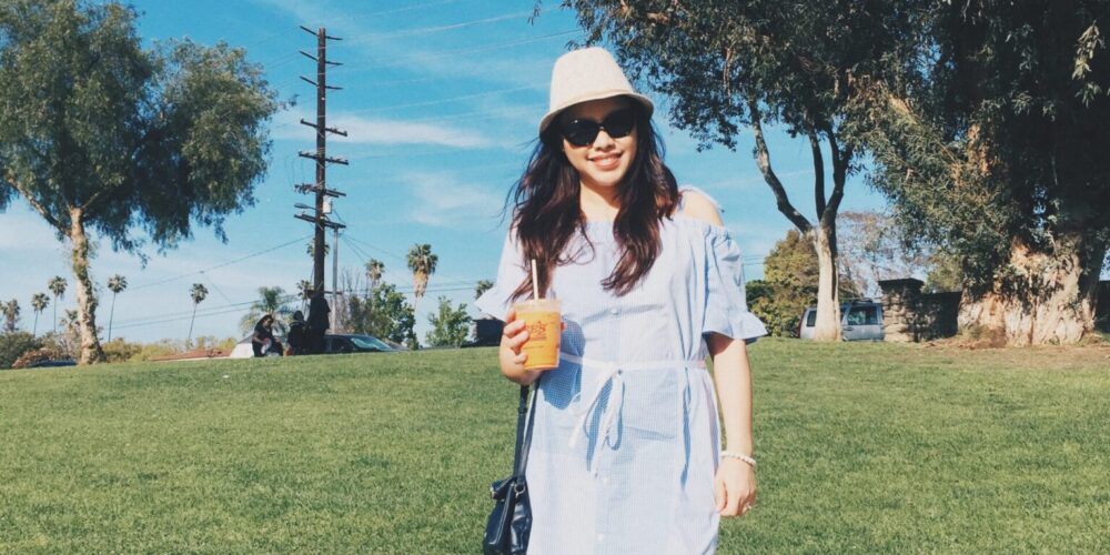 Instagram: @pslilyboutique, Pinterest, Los Angeles fashion blogger, top fashion blog, best fashion blog, fashion & personal style blog, travel blog, travel blogger, LA fashion blogger, fashion blogger of PSLily Boutique, Spring Day, Spring 2018 outfit ideas, Blue & White Gingham Buffalo David Bitton Dress, 5.10.18,