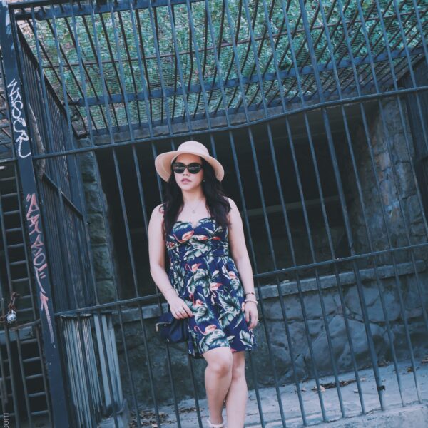 Extra Tropical... | PSLily Boutique - A Fashion & Personal Style Blog. Instagram: @pslilyboutique, Pinterest, Los Angeles fashion blogger, top fashion blog, best fashion blog, fashion & personal style blog, travel blog, travel blogger, LA fashion blogger, Spring & Summer 2018 Outfit Ideas, Navy Blue Palm Print & Flamingo Sun Dress, Travel Outfit, OOTD, 8.15.18