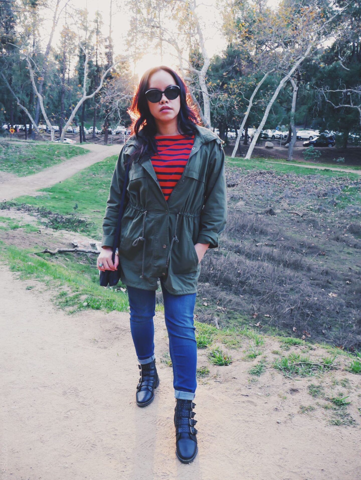 Instagram: @pslilyboutique, pinterest, Los Angeles fashion blogger, top fashion blog, fashion & personal style blog, travel blogger, LA fashion blogger, pslilyboutique-losangeles-fashion-blogger-a-fashion-and-personal-style-blog-jcrew-red-and-blue-stripe-long-sleeve-shirt-winter-2019-outfit-ideas-1-16-19