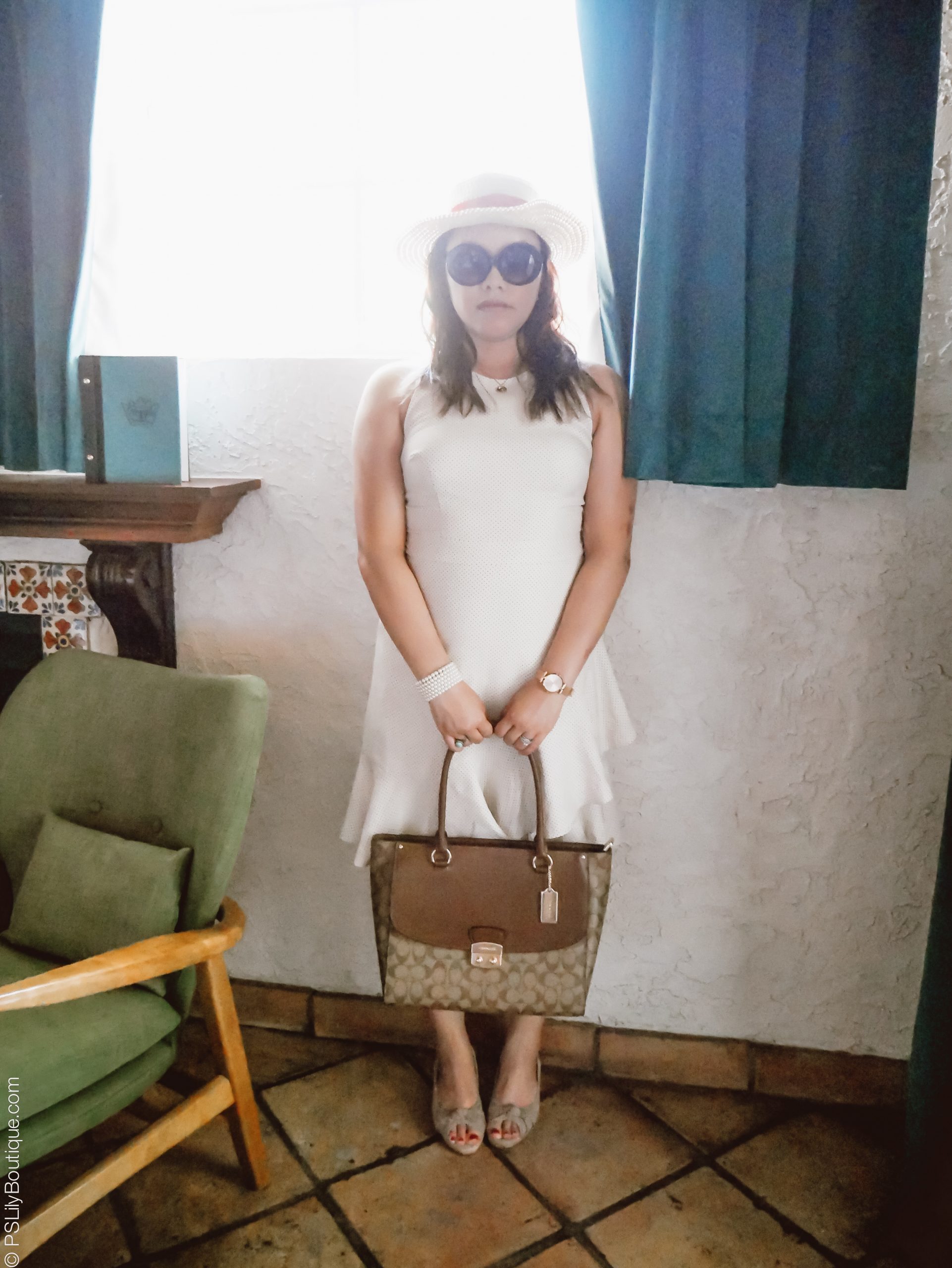 PSL_Palm_Springs-coach-brown-bag-rose-gold-watch-banana-white-dress-beige-wide-brim-hat-summer-fall-2019-outfit-ideas-76