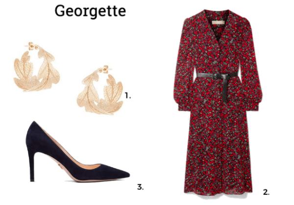 pslilyboutique-instagram-michael-kors-red-black-georgette-shirt-dress-prada-blue-shoes-karen-walker-oak-leaf-earrings-fall-2019-outfit-ideas-09-05 at 09.23.32