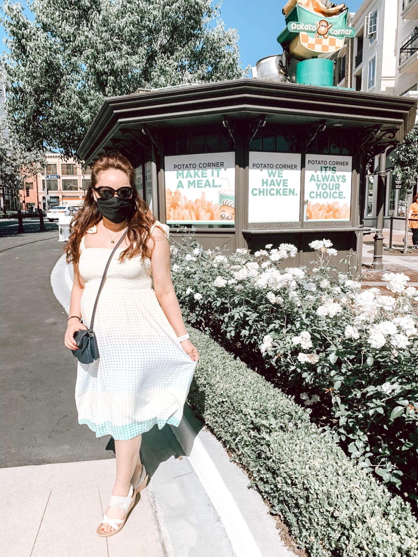 pslilyboutique-on-instagam-apple-watch-summer-2020-outfit-ideas-colorful-polka-dot-dress-los-angeles-fashion-blogger-feeling-groovy-IMG_9380, Instagram: @pslilyboutique, Pinterest, Los Angeles fashion blogger, top fashion blog, best fashion blog, fashion & personal style blog, travel blog, lifestyle blogger, travel blogger, LA fashion blogger, chicago based fashion blogger, fashion influencer, luxury fashion, luxury travel, luxury influencer, luxury lifestyle, lifestyle blog