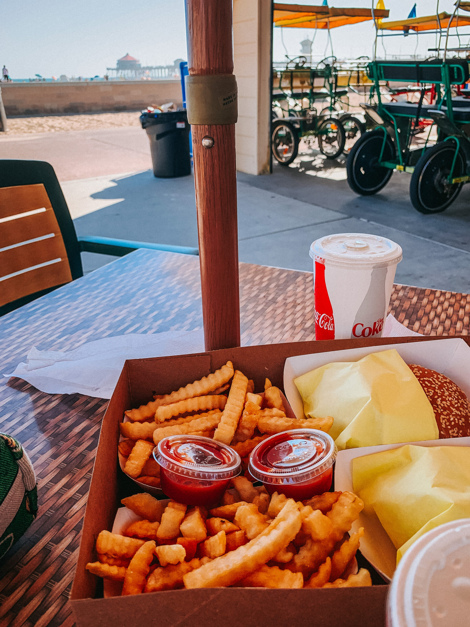 pslilyboutique-on-instagram-cheeseburger-crinkle-fries-beach-bike-rentals-huntington-beach-IMG_1091