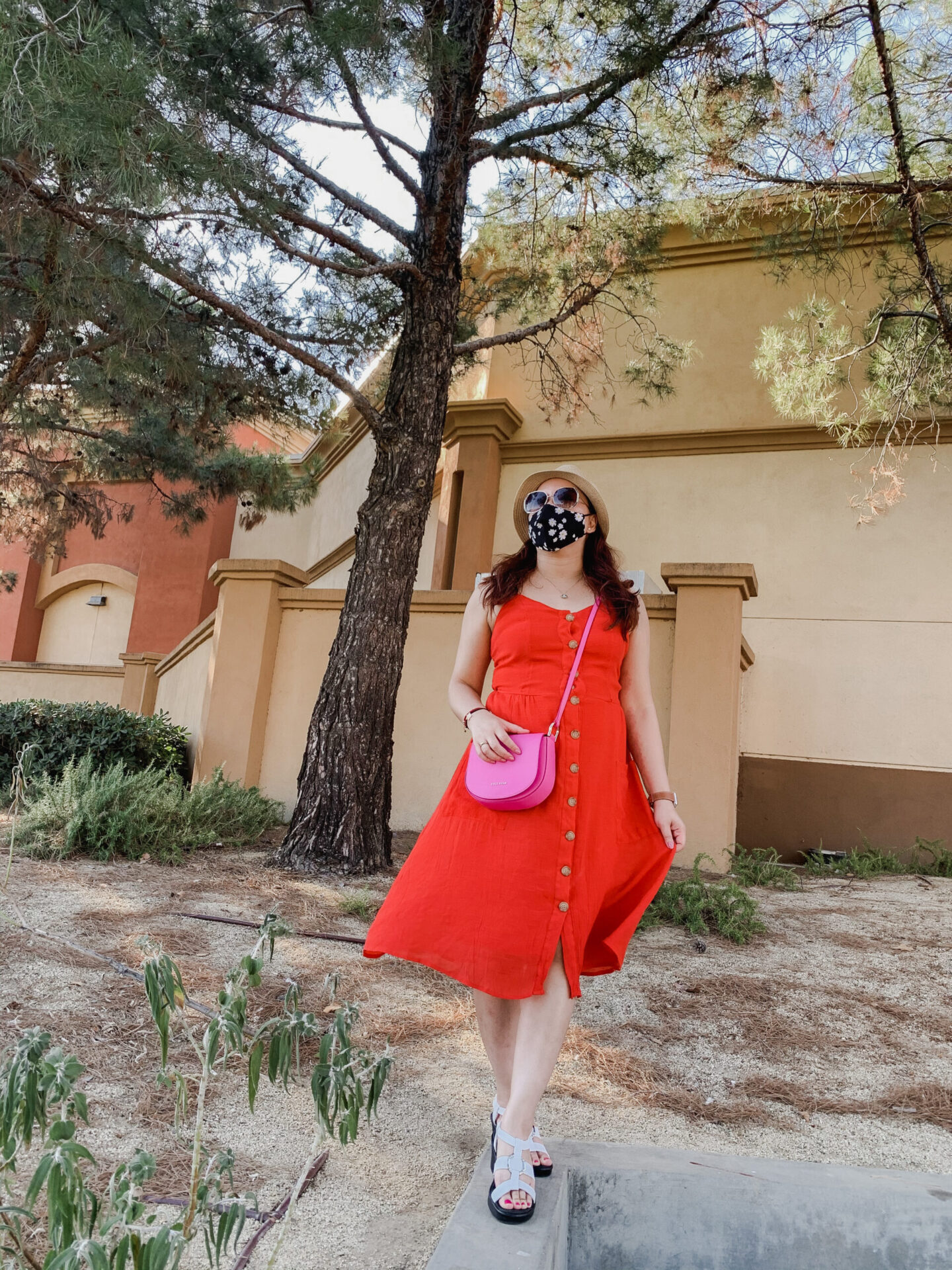 pslilyboutique-on-instagram-pinterest-amazon-red-dress-summer-2020-outfit-ideas-la-fashion-blogger-top-fashion-blog-lifestyle-blogger-IMG_2378, california, cole haan pink bag