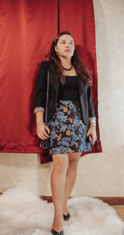 pslilyboutique-on-instagram-black-chicos-blazer-jacket-loft-navy-forest-blooms-mini-skirt-kate-spade-navy-blue-front-flap-bag-luxury-fashion-shop-now-IMG_5220