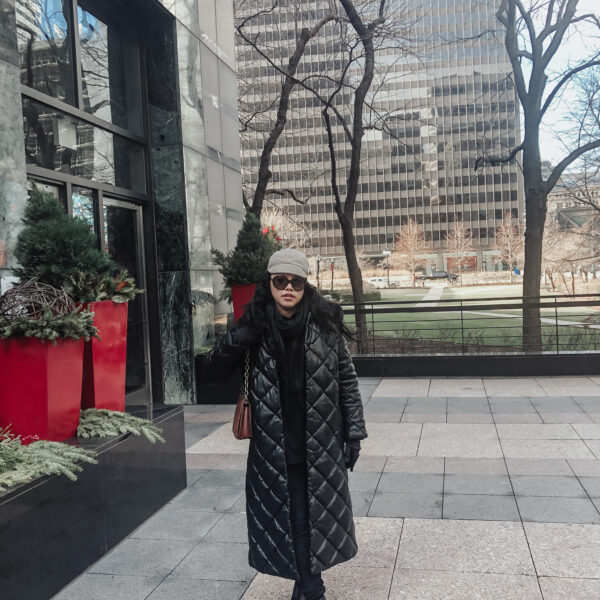 pslilyboutique-on-instagram-pinterest-black-stand-studio-dorothea-quilted-coat-winter-2024-outfit-ideas-chicago-downtown-gucci-sunglasses