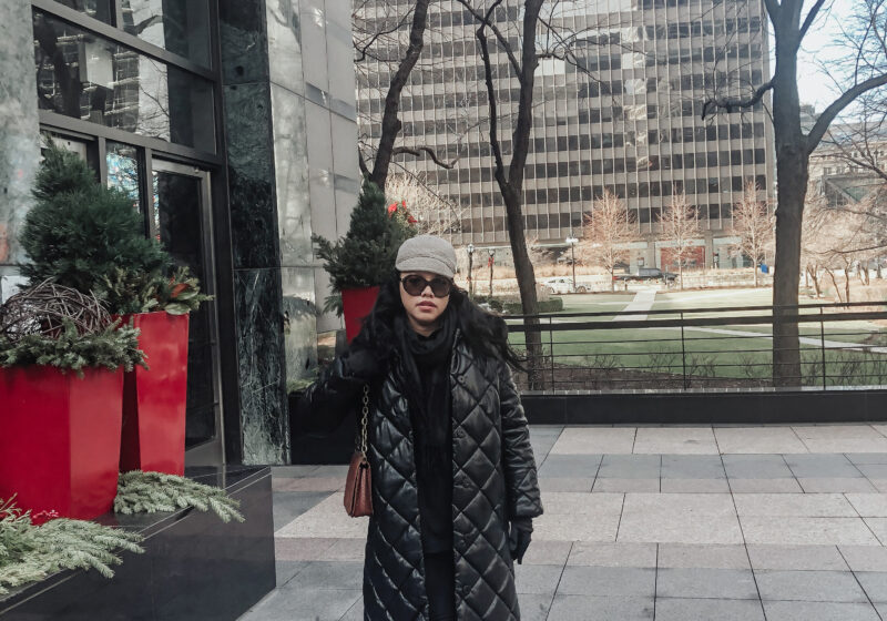 pslilyboutique-on-instagram-pinterest-black-stand-studio-dorothea-quilted-coat-winter-2024-outfit-ideas-chicago-downtown-gucci-sunglasses