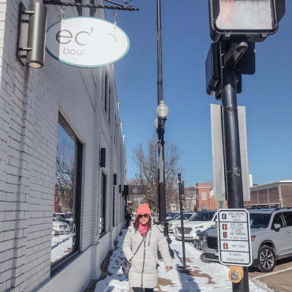 pslilyboutique-on-instagram-pinterest-chanel-sunglasses-sorel-brown-boots-noize-gray-winter-coat-coal-peach-beanie-hat-winter-2025-outfit-ideas-shop-now-pink-scarf-gray-lesportsac-polka-dot-bag-IMG_2583