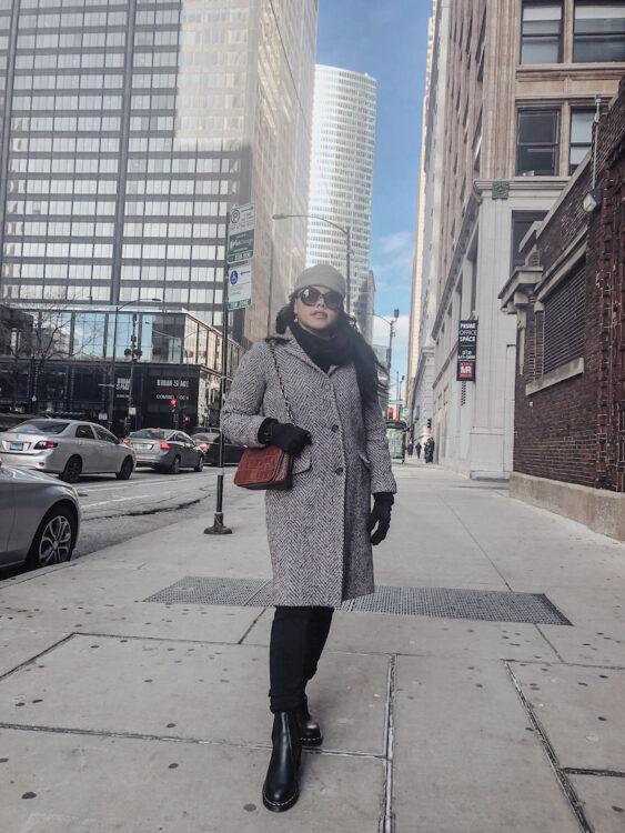 pslilyboutique-on-instagram-pinterest-rose-pink-rebecca-taylor-coat-winter-spring-2025-outfit-ideas-willis-sears-tower-gucci-sunglasses-black-dr-martens-chelsea-boots-black-louis-vuitton-scarf-brown-carolina-santo-domingo-cognac-sofia-shoulder-bag-IMG_5006