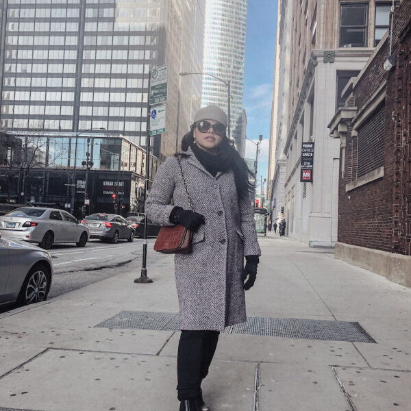 pslilyboutique-on-instagram-pinterest-rose-pink-rebecca-taylor-coat-winter-spring-2025-outfit-ideas-willis-sears-tower-gucci-sunglasses-black-dr-martens-chelsea-boots-black-louis-vuitton-scarf-brown-carolina-santo-domingo-cognac-sofia-shoulder-bag-IMG_5006