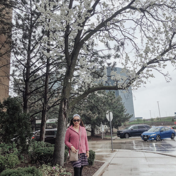 pslilyboutique-on-instagram-pinterest-ll-bean-pink-cardigan-sweater-express-dress-lele-sadoughi-headban-luxury-fashion-spring-outfit-ideas-2025-gucci-sunglasses-IMG_7863